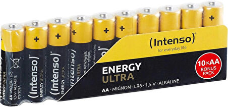 Intenso Energy Ultra LR6 1.5V Alkalin AA Kalem Pil 10'lu