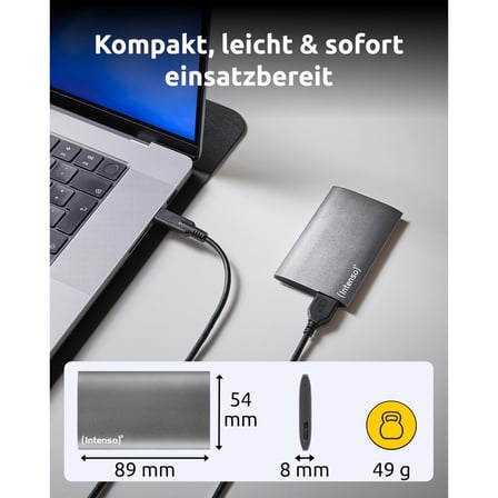Intenso 1.8" 1 TB Premium Edition Harici Taşınabilir SSD