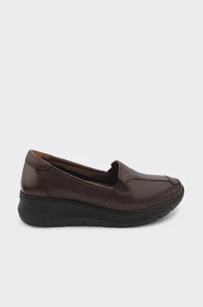 Hakiki Deri Comfort Taban Kadın Casual Ayakkabı