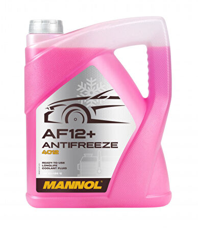MN4012-5 ANTİFREEZE AF 12+ (-40) LONGLIFE  KIRMIZI 5 L