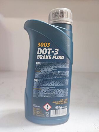 MANNOL HİDROLİK FREN YAĞI DOT3 500ML