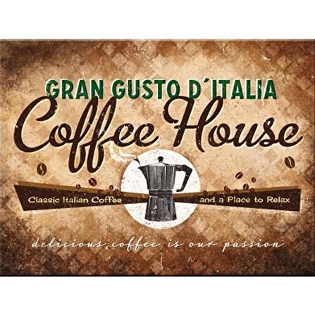 Nostalgic Art Coffee House Magnet 14284