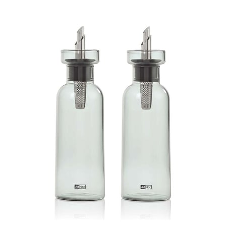 Adhoc AromaPour Yağdanlık ve Sirkelik Seti 300 ml Gri