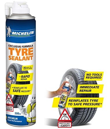 Michelin MC92423 500ml Lastik Tamir Spreyi