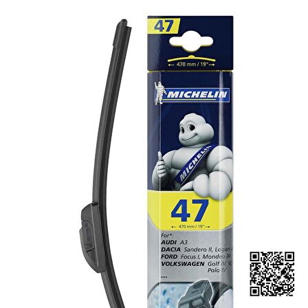 Michelin EASYCLIP™ MC8647 47CM 1 Adet Universal Muz Tipi Silecek