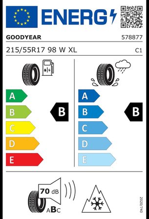 Goodyear 215/55R17 98W XL Vector 4Seasons Gen-3 ST Oto 4 Mevsim Lastiği (Üretim: 2025)