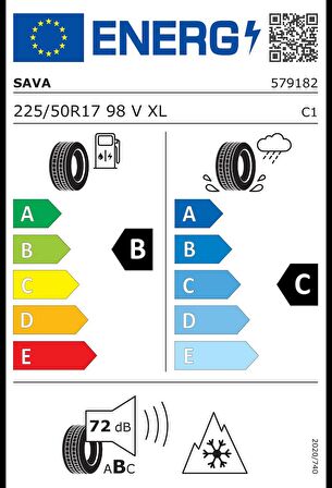 Sava 225/50 R17 98V All Weather XL FP Oto 4 Mevsim Lastiği (Üretim:2024)