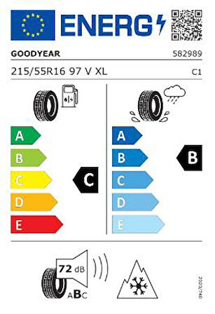 Goodyear 215/55 R16 97V Eagle Sport 4 Seasons XL Oto Dört Mevsim Lastiği ( Üretim : 2025 )