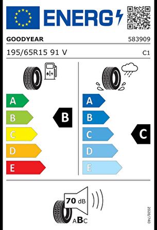 Goodyear 195/65 R15 91V Eagle Sport 2 Oto Yaz Lastiği (Üretim: 2023, 24.hafta)