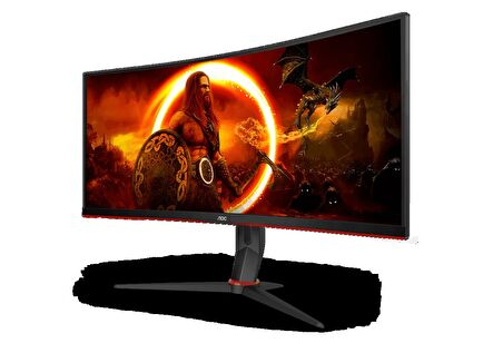 AOC  34 inc CU34G2XP/BK 1ms 180Hz FreeSync Premium WQHD VA Curved Gaming Monitör