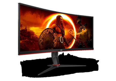 AOC  34 inc CU34G2XP/BK 1ms 180Hz FreeSync Premium WQHD VA Curved Gaming Monitör