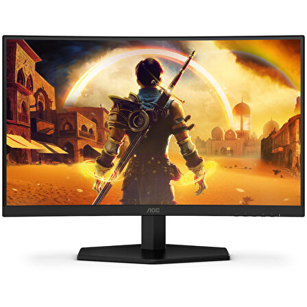 AOC C24G42E 24" 180 Hz 0,5ms FreeSync HDR10 Fast VA Oyuncu Monitörü(Ölü Pixel)