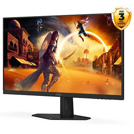 AOC 27" 27G4XE 180Hz 0.5ms(MPRT) HDMI DP Adaptive Sync HDR10 FHD Fast IPS Gaming Monitör