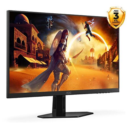 AOC 27" 27G4XE 180Hz 0.5ms(MPRT) HDMI DP Adaptive Sync HDR10 FHD Fast IPS Gaming Monitör