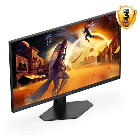 AOC 27" 27G4XE 180Hz 0.5ms(MPRT) HDMI DP Adaptive Sync HDR10 FHD Fast IPS Gaming Monitör