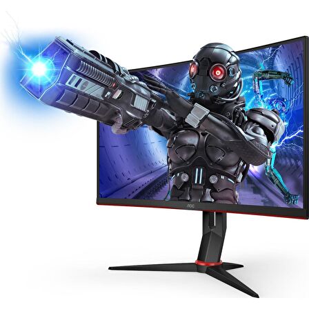 AOC C27G2ZU/BK 27" 240Hz 0.5 ms (HDMI+Display) FreeSync Full HD Curved Monitör