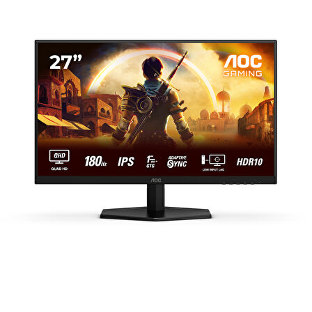 AOC 27" Q27G42XE 180Hz 1ms HDR 10 Fast  IPS QHD Gaming Monitör
