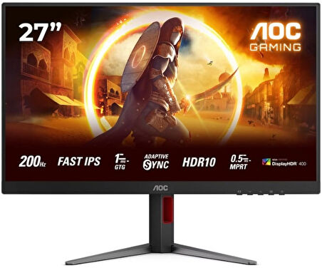 AOC 27" 27G4HA 200Hz 1ms Pivot HDR10 FHD Fast IPS Gaming Monitör(Ölü Pixel)
