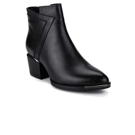 Venüs 2128242K Kadın Deri Kalın Topuk Bot