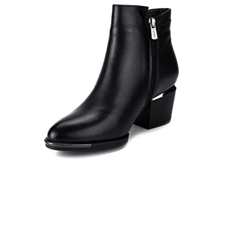 Venüs 2128242K Kadın Deri Kalın Topuk Bot