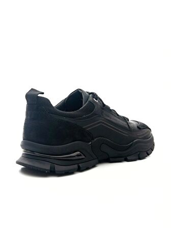 Marcomen 18183 Erkek Hakiki Deri Kalın Taban Casual Ayakkabı
