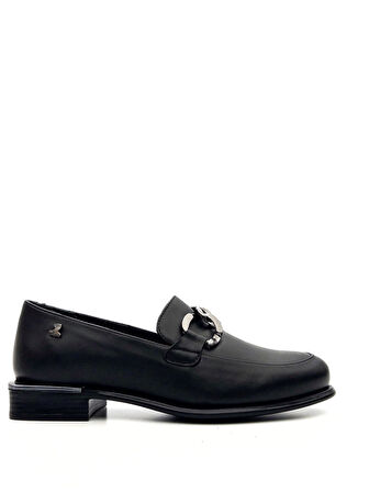 Venüs 2050127K Kadın Hakiki Deri Tokalı Loaver Ayakkabı