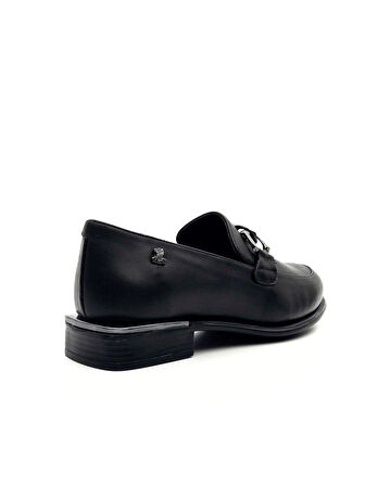 Venüs 2050127K Kadın Hakiki Deri Tokalı Loaver Ayakkabı