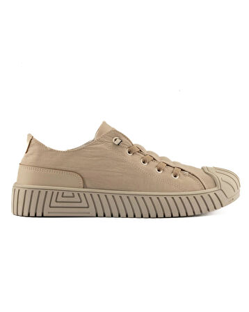 Gamelu Vıgor Unisex Lastikli Memory Foam Keten Sneaker Ayakkabı