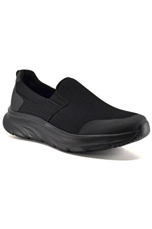 King Paolo D1114 Erkek Lastikli Memory Foam Comfort Düz Spor Ayakkabı