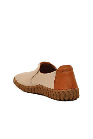 Venüs 2010725 Kadın Hakiki Deri Lastikli Saraç Dikiş Comfort Günlük Ayakkabı