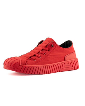Gamelu Vıgor Çocuk Lastikli Memory Foam Keten Sneaker Ayakkabı