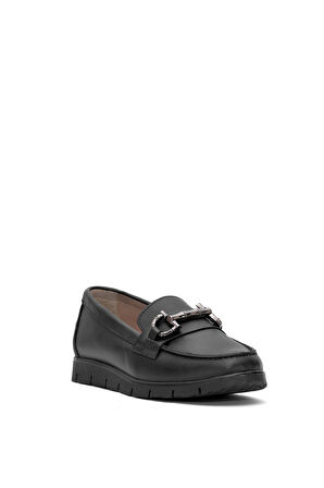 Venüs 25076042 Kadın Hakiki Deri Tokalı Comfort Günlük Ayakkabı