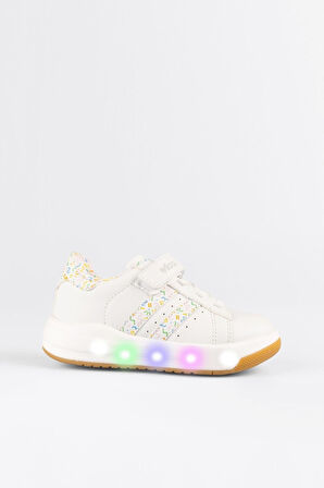 Vicco Pukky Çocuk Cırtlı Işıklı Sneaker Ayakkabı 220.25Y.110