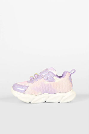 Vicco Gelato Kız Çocuk Cırtlı Simli Işıklı Spor Ayakkabı 346.25Y.177