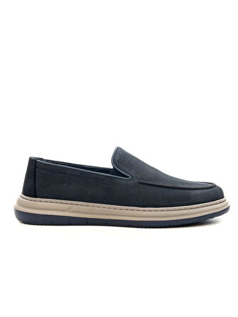 Greyder 64696 Erkek Hakiki Deri Baskılı Lastikli Comfort Casual Ayakkabı