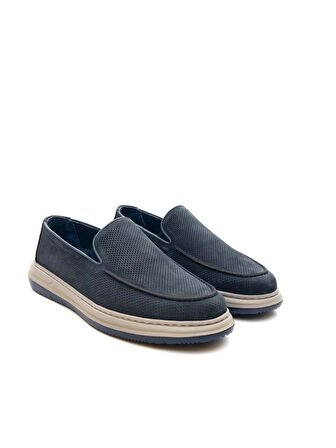 Greyder 64696 Erkek Hakiki Deri Baskılı Lastikli Comfort Casual Ayakkabı