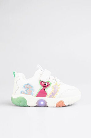 Vicco Number Cırtlı Işıklı Hafif Günlük Spor Ayakkabı 346.25Y.160