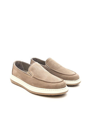 Greyder 64696 Erkek Hakiki Deri Baskılı Lastikli Comfort Casual Ayakkabı