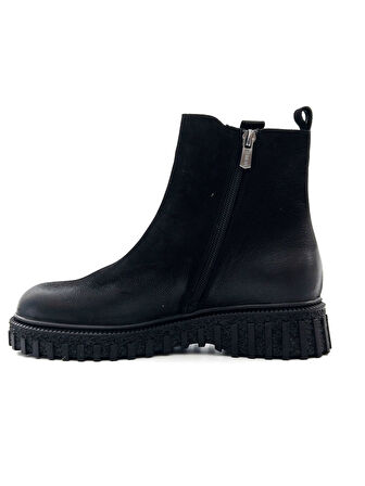 Venüs 2452605K Kadın Hakiki Deri Kalın Taban Nubuk Chelsea Bot