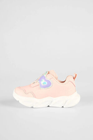 Vicco Lovely Kız Çocuk Işıklı Kalp Cırtlı Günlük Spor Ayakkabı 346.25K.234