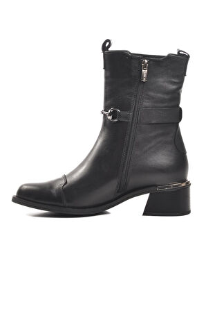 Venüs 2352402K Kadın Hakiki Deri Tokalı Klasik Bot