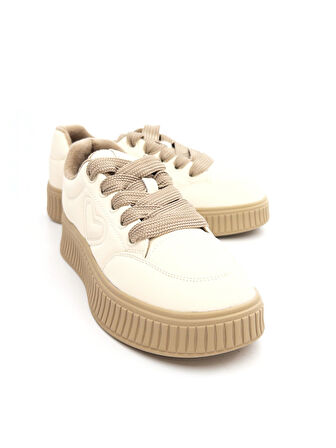 Guja 25K419 Kadın Hakiki Deri İçi Polarli Sneaker Ayakkabı