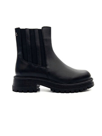 Venüs 2554651K Kadın Hakiki Deri Fermuarlı Chelsea Bot