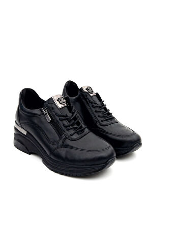 Venüs 2313081K Kadın Hakiki Deri Fermuarlı Feta Topuk Atom Günlük Ayakkabı