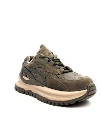 Guja 25K331-2 Kadın Hakiki Deri İçi Kürklü Sneaker Ayakkabı Küçük Kalıp 1 Numara Büyük Tercih Ediniz