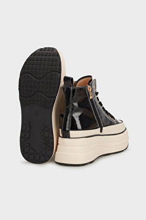 Guja 25K336 Kadın Kalın Taban Güzli Topuk Boyunlu Spor Bot