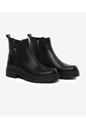 Greyder 31022 Kadın Hakiki Deri Fermuarlı Kısa Urban Bot