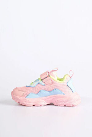Vicco Kimmy Kız Çocuk Renkli Hafi Cırtlı Spor Ayakkabı 346.24K.309