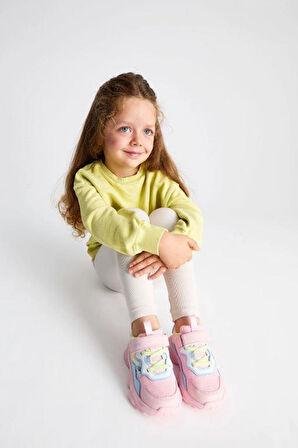 Vicco Kimmy Kız Çocuk Renkli Hafi Cırtlı Spor Ayakkabı 346.24K.309