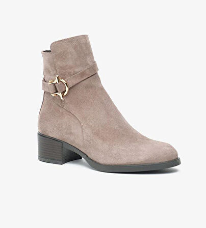 Greyder 59301 Kadın Hakiki Deri Tokalı Femuarlı Urban Bot